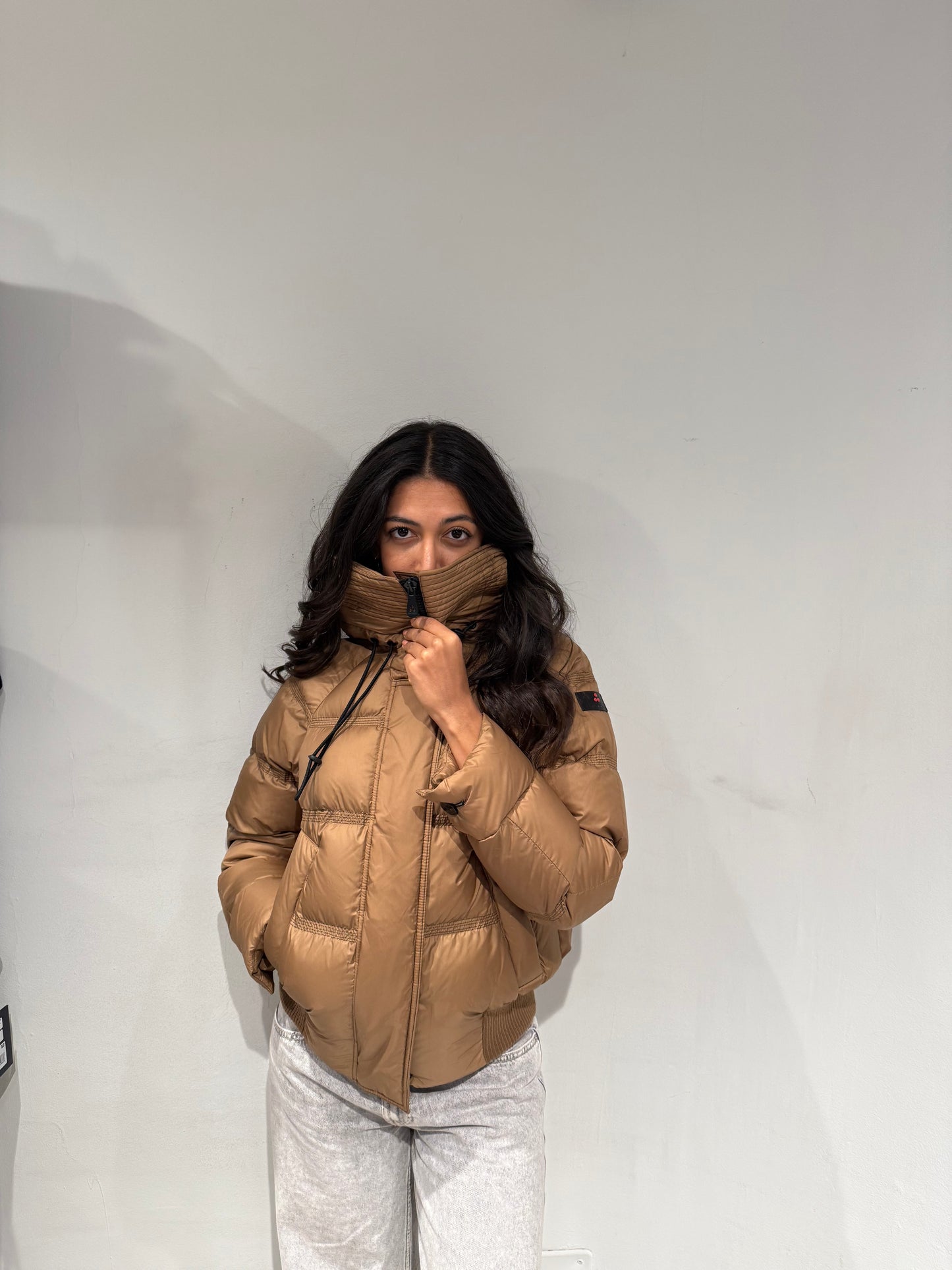 Piumino Bronzo donna Peuterey Babol MQE Fur