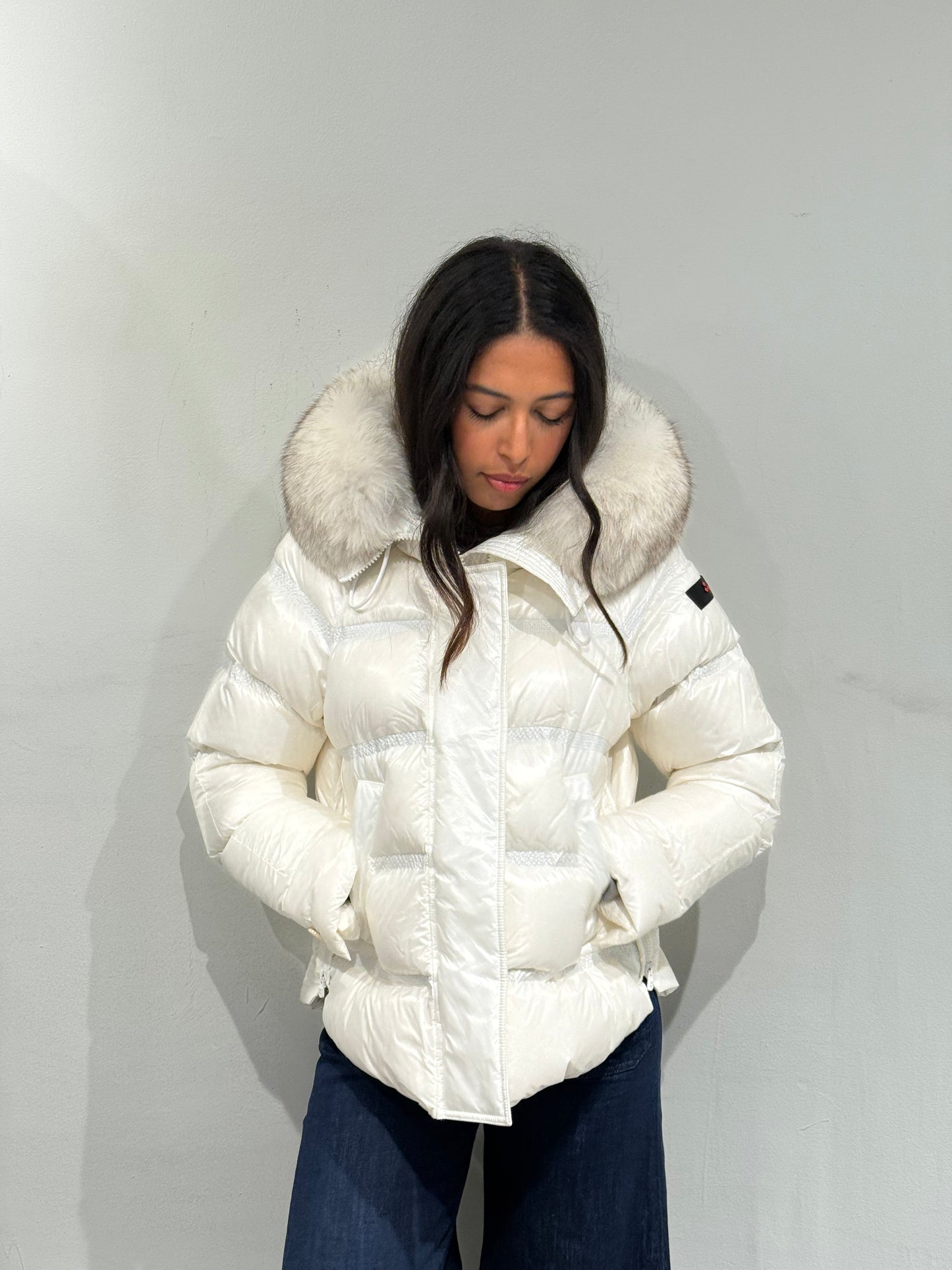 Peuterey Piumino Lucido in Nylon Ripstop