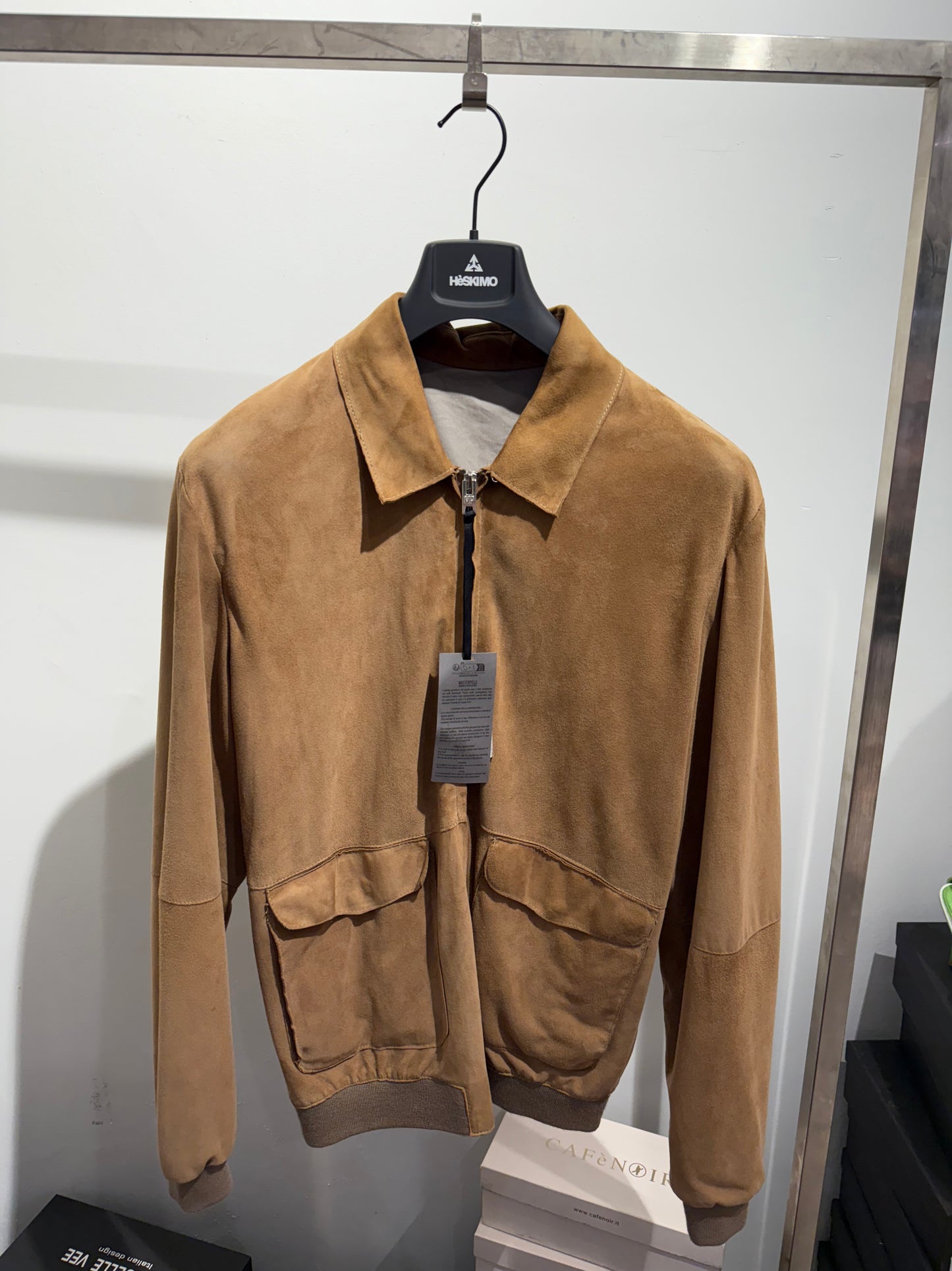 Giacca camoscio atpco