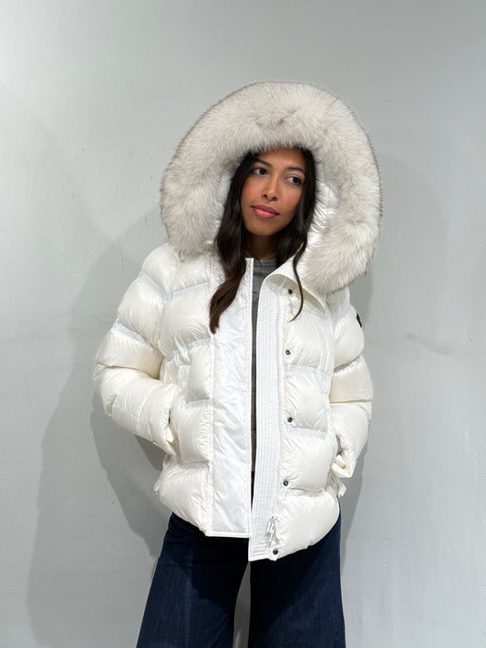 Peuterey Piumino Lucido in Nylon Ripstop