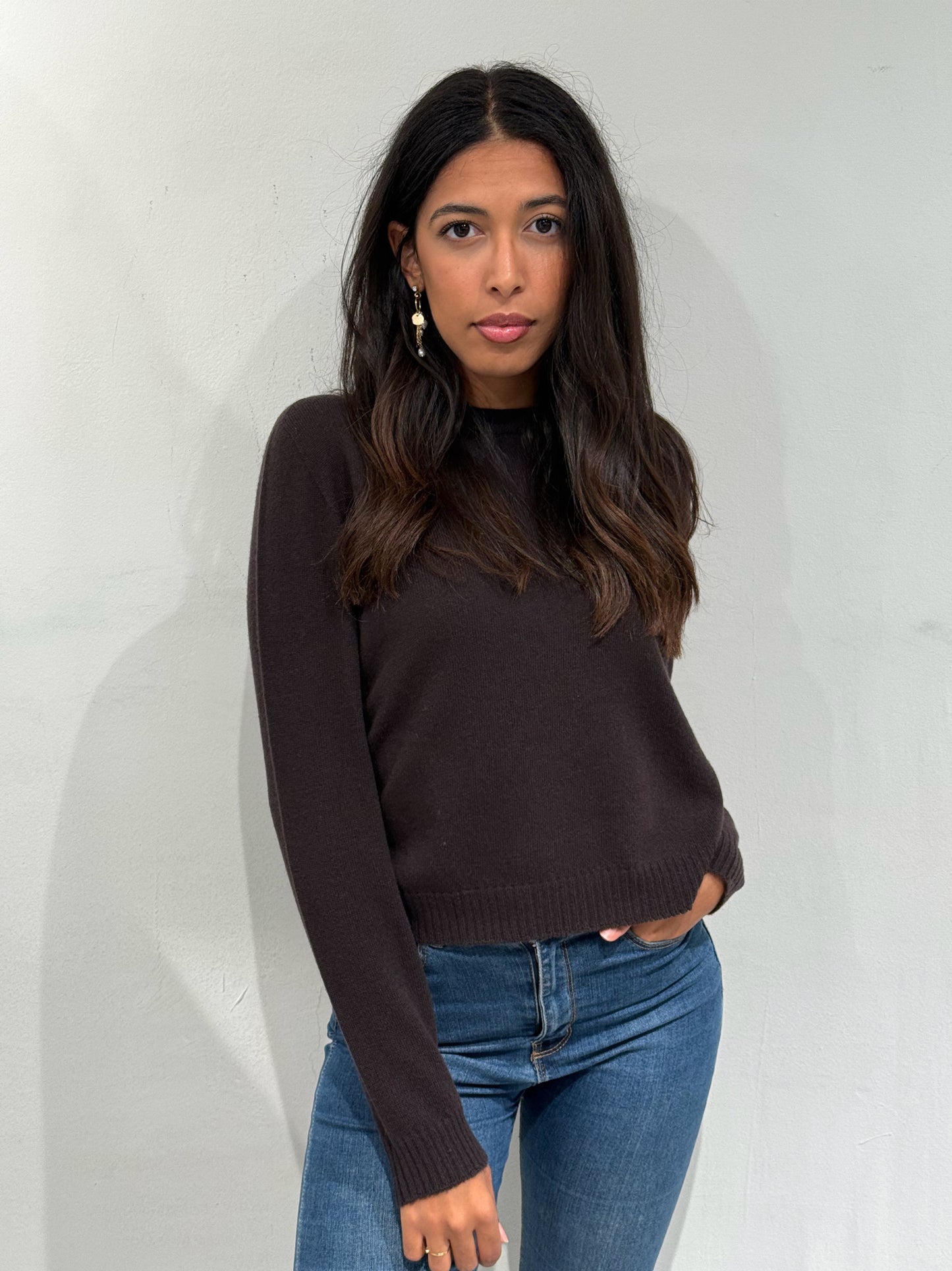 Maglioncino dritto Lana e Cashmere