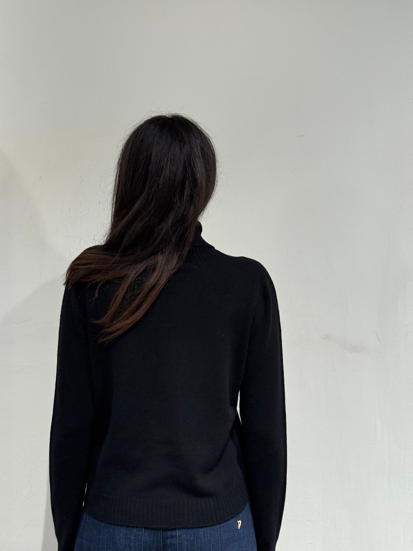 Dolcevita dritto Cashmere Lana