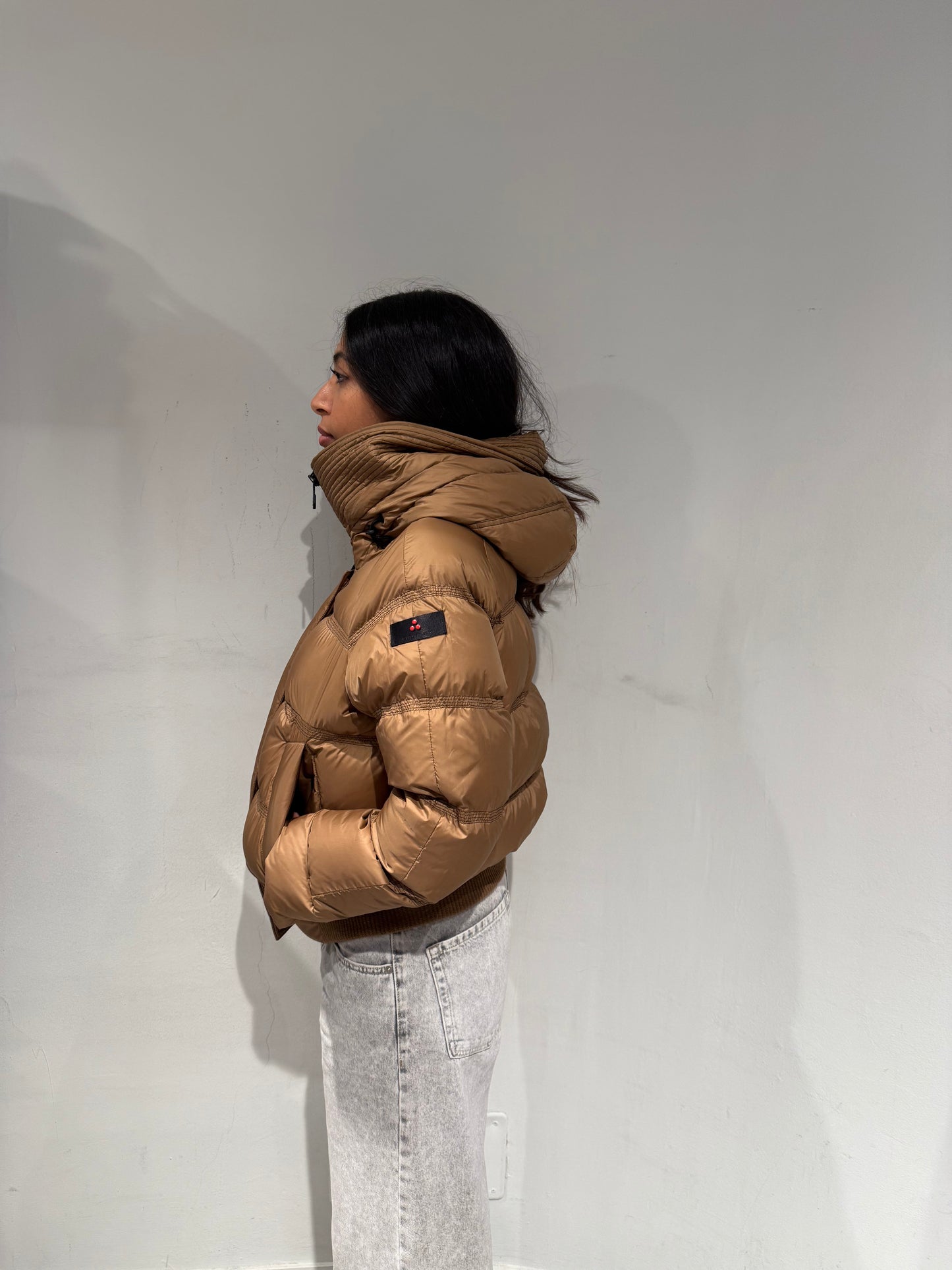 Piumino Bronzo donna Peuterey Babol MQE Fur