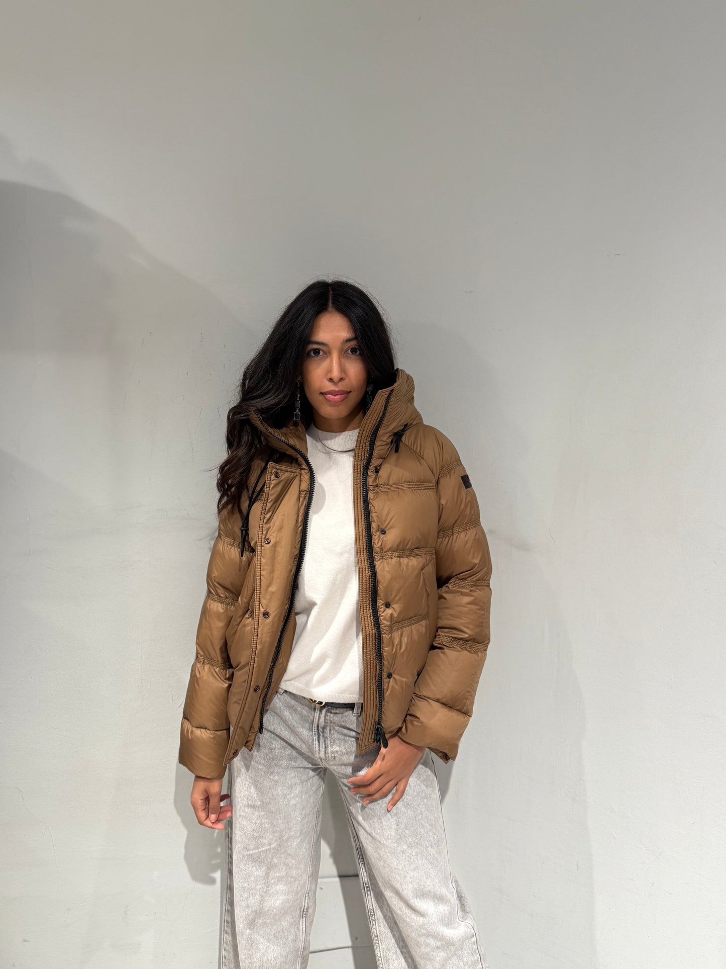 Piumino Bronzo donna Peuterey Babol MQE Fur