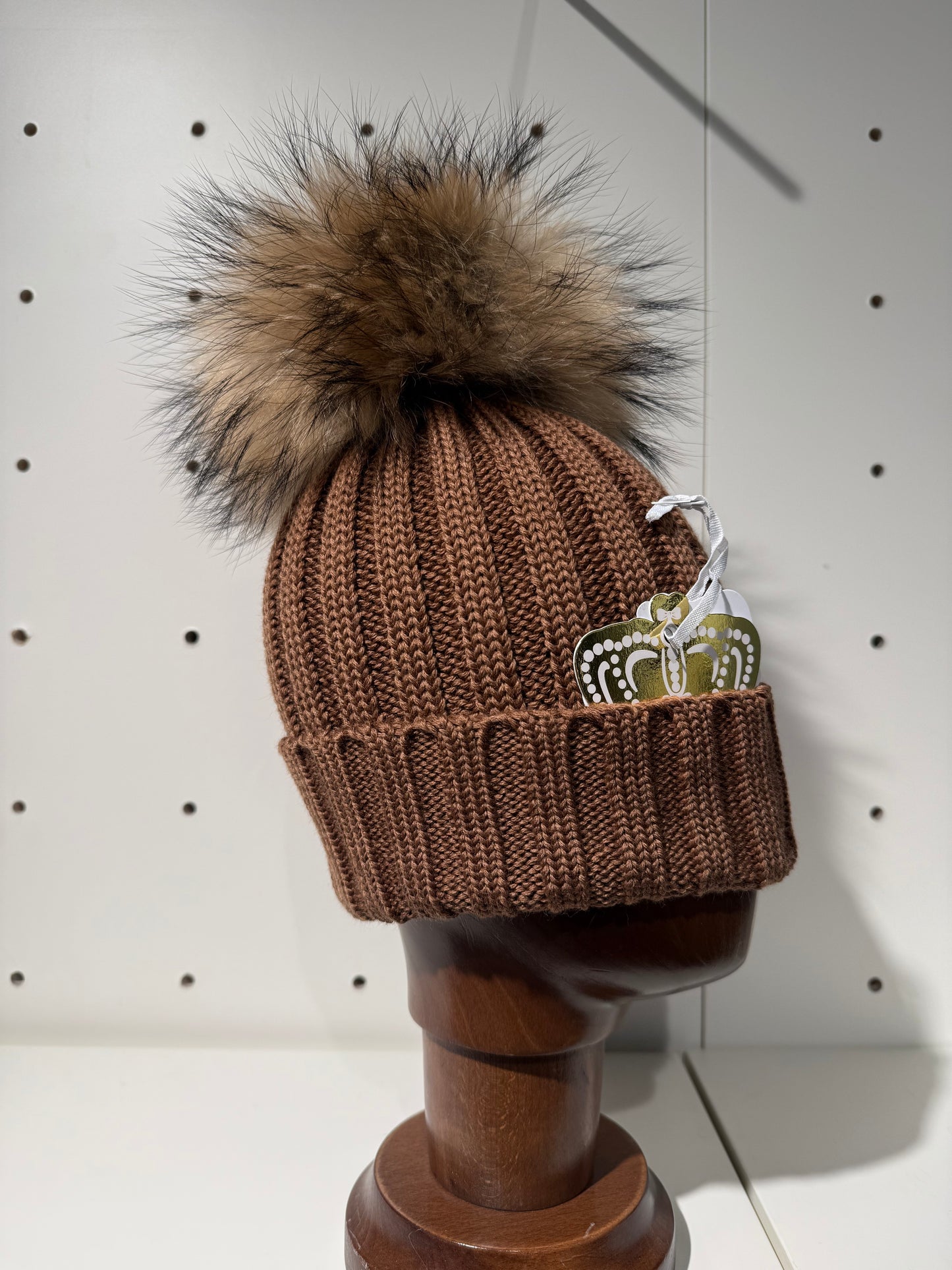 Cappello di Lana Regina con Pompon