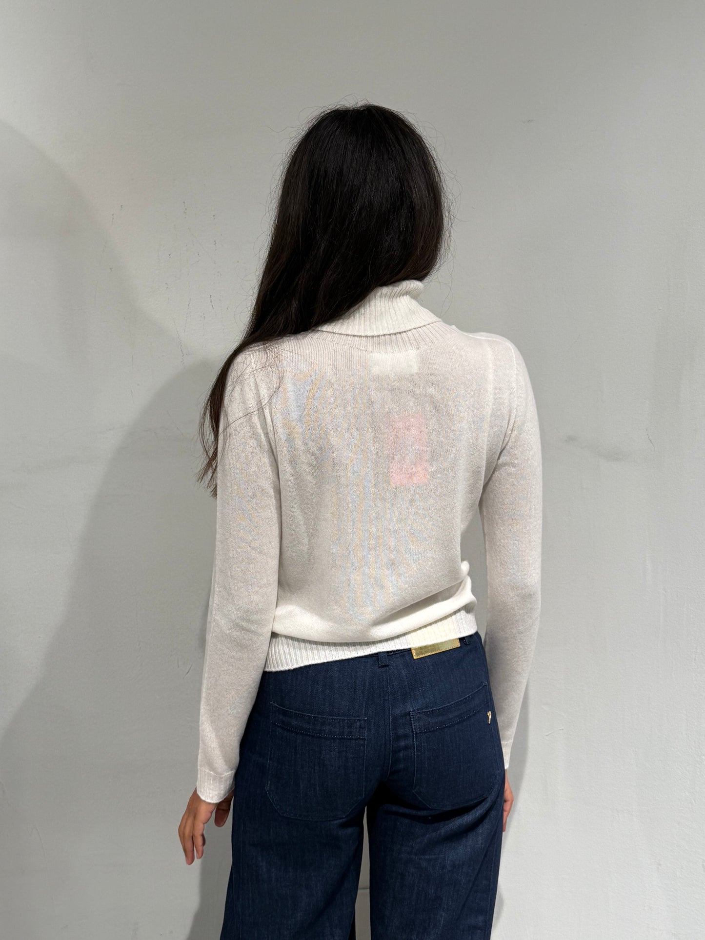 Dolcevita dritto Cashmere Lana