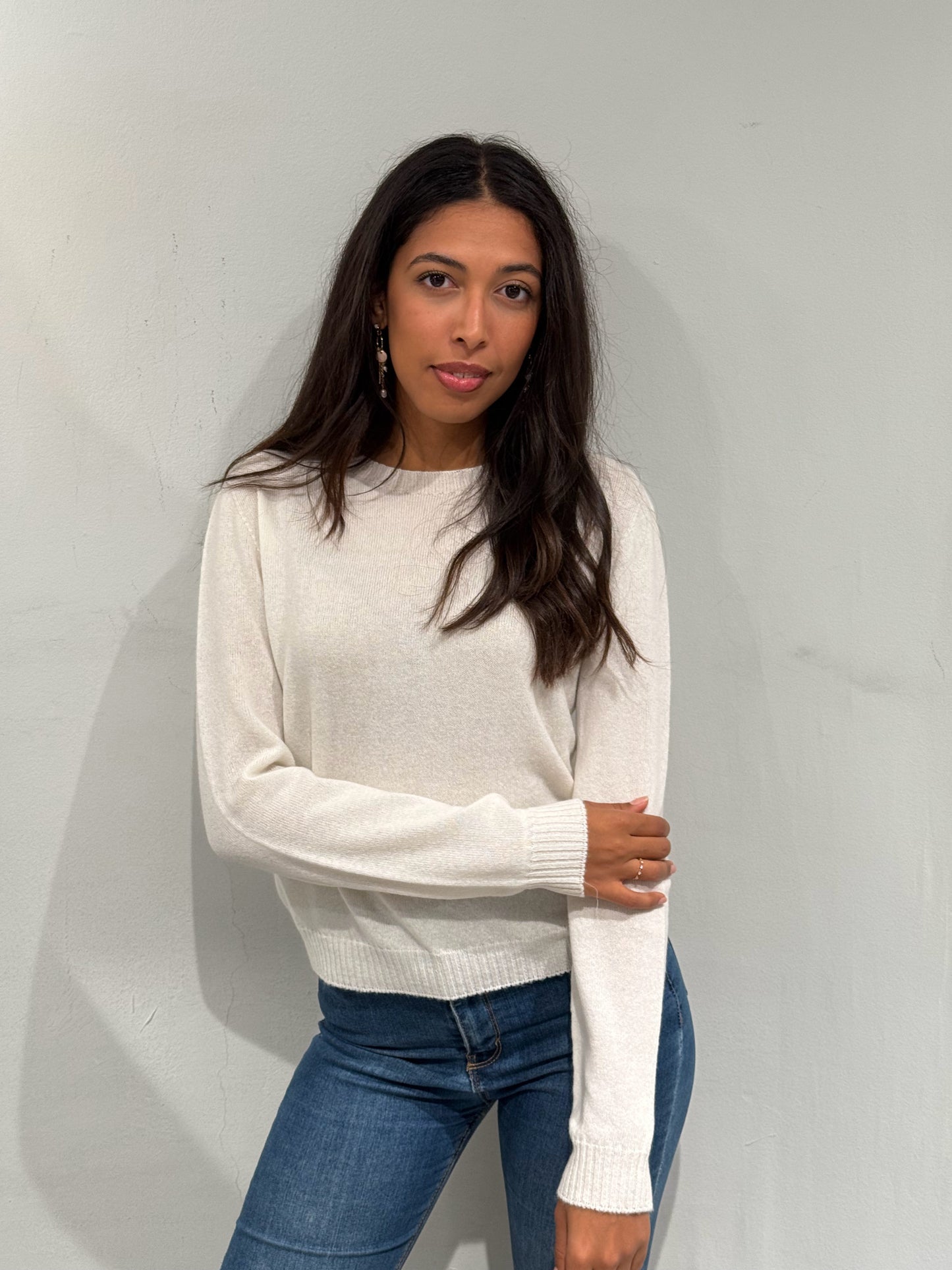 Maglioncino dritto Lana e Cashmere