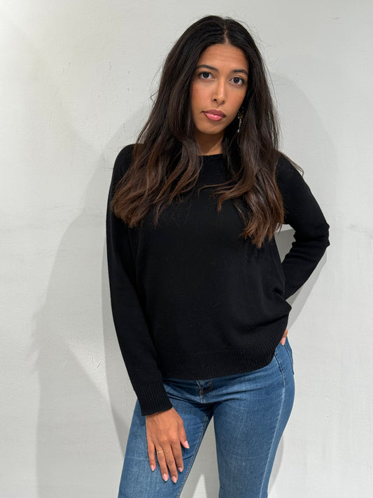 Maglioncino dritto Lana e Cashmere