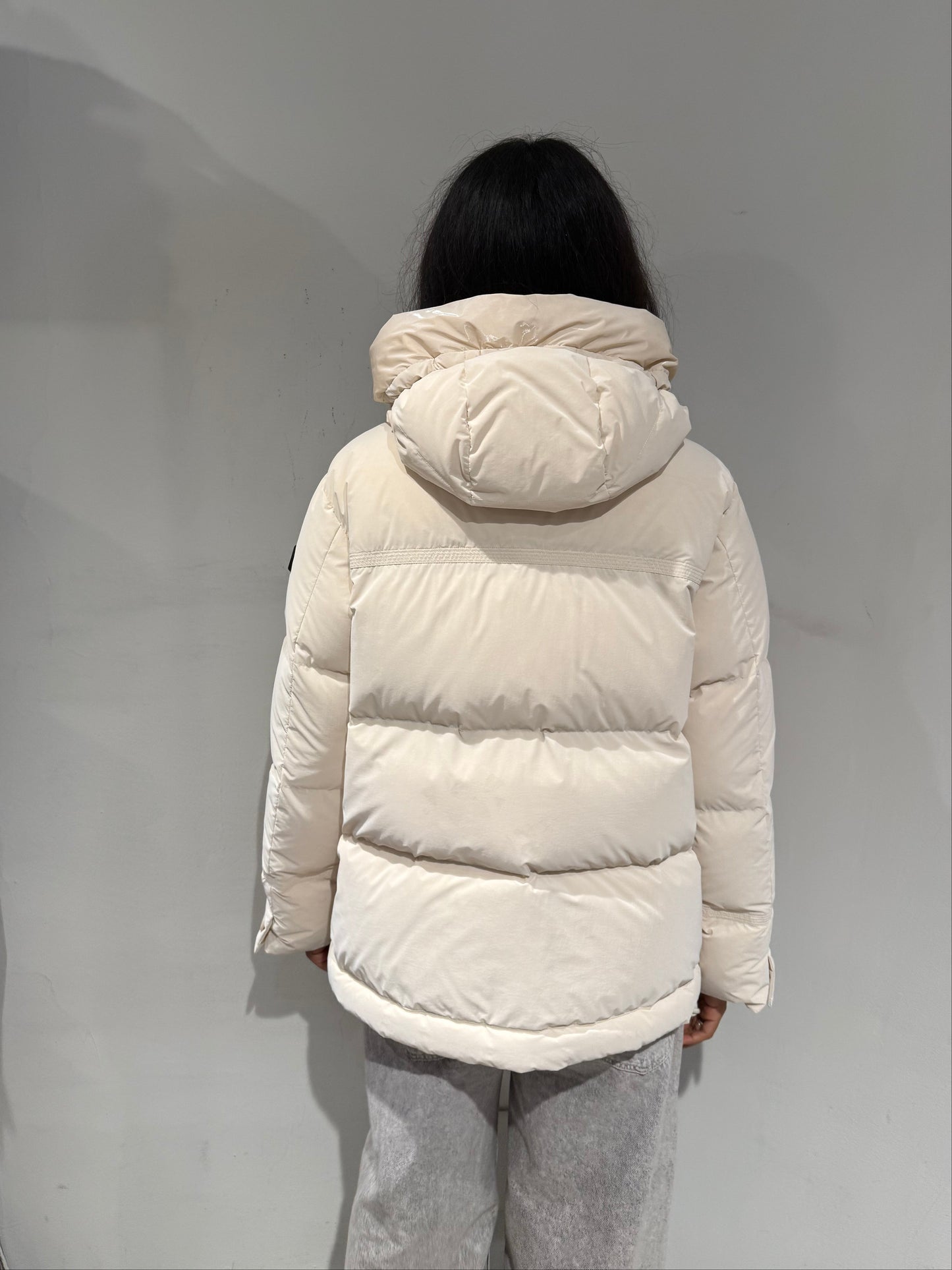 Piumino Bianco lucido peuterey